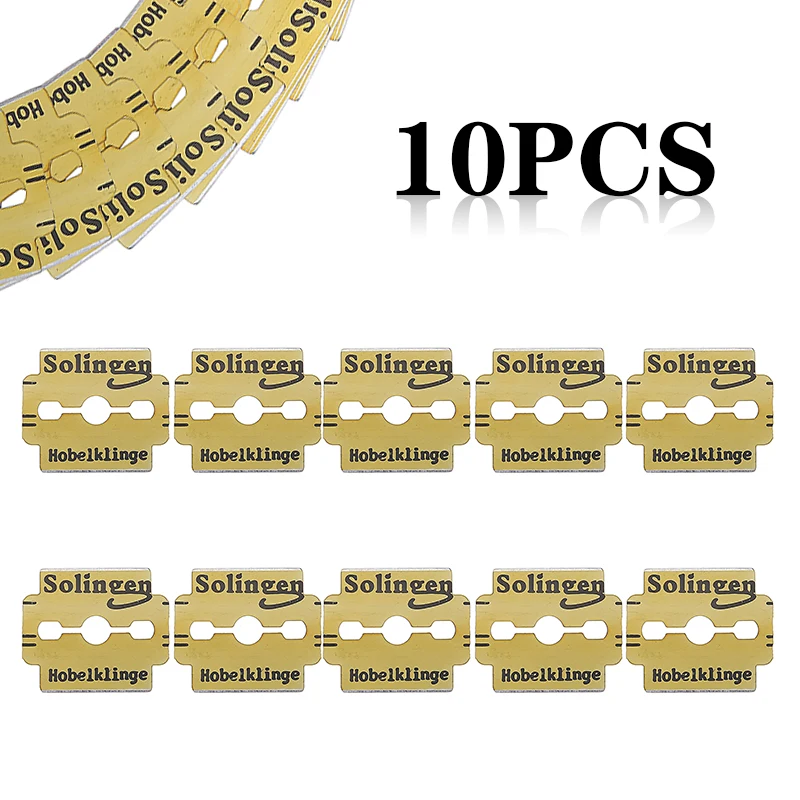 

10pcs Stainless Steel Razor Blades Hand Feet Pedicure Razor Blade Safe Care Tool Dead Skin Cuticle Remover 2.5X2.3CM