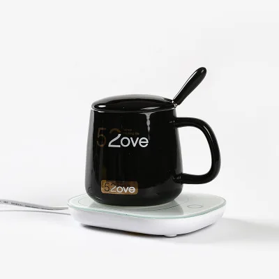 3 Креативная керамическая интеллектуальная термостат чашка Автоматическая Индукционная изоляционная база чашка нагреватель Молоко Кофе Кружка компания блок подарок чашка - Цвет: 3