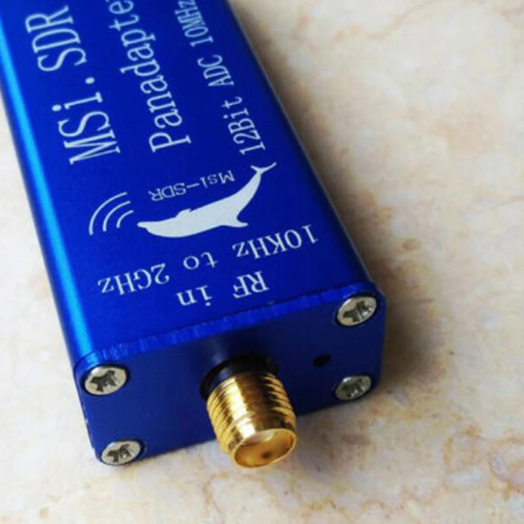 Broadband Software Radio MSI.SDR Receiver Compatible with     Software Radio Non-RTL 10kHz to 2GHz