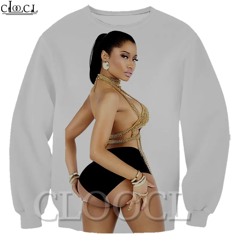 CLOOCL новейший Свитшот Nicki Minaj рэпер певец Осень Мужская/женская уличная верхняя