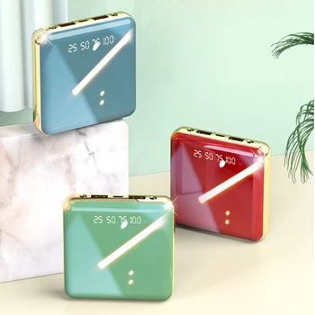 

MIni powerbank 10000mah battery capacity boud USB support quick charging LED Display Portable for iphone 11 s20 plus