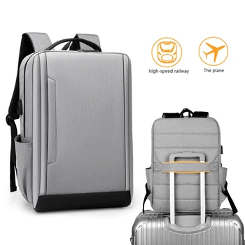 

Travel Laptop Backpack Men Women USB Charging Notebook Bagpack Business Men's School Bags Back Pack Male Large Capacity Mochila