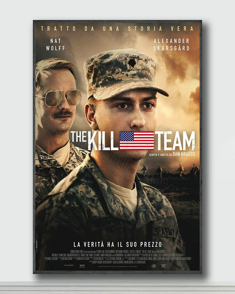 Nj047 The Kill Team Movie 3 Poster E Stampe In Seta Wall Art Poster Home Decor