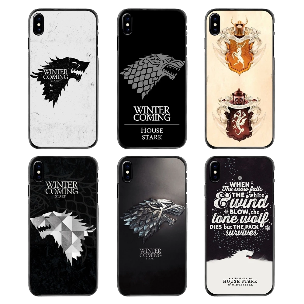 Mobile Phone Cover Game of thrones House Stark wallpaper For Huawei P7 P8 P9 P10 Lite Plus 2017 2016 Honor 5C 6 4X 5X Mate 8 7 9 |