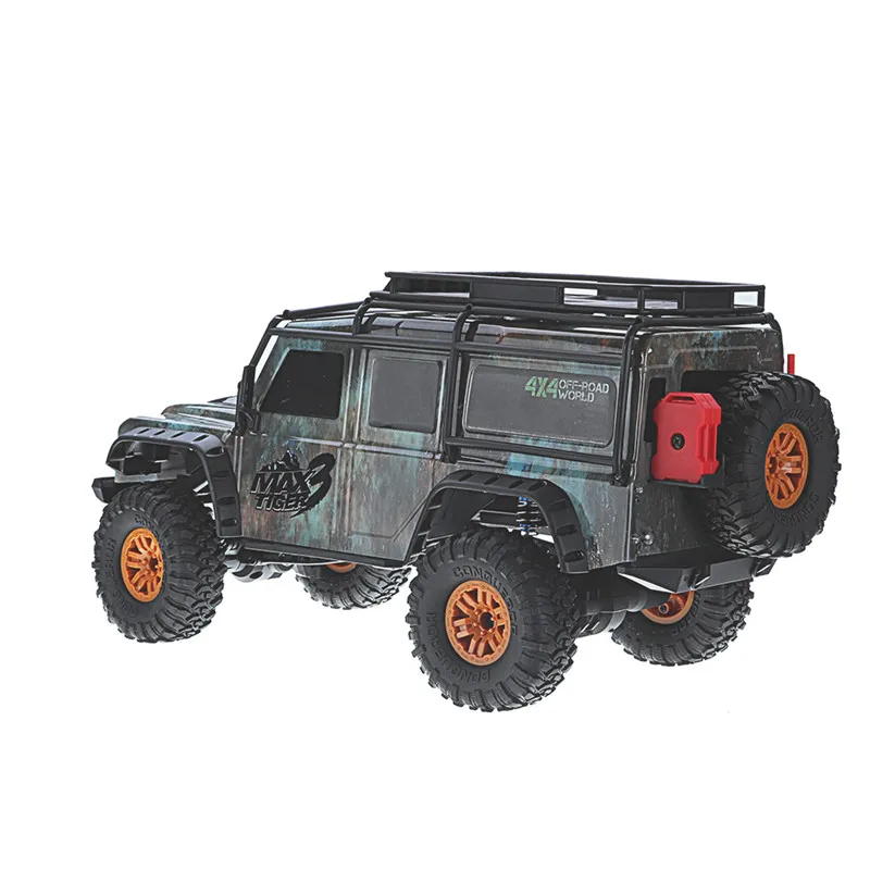 ZP1001 1/10 2,4G 4WD Rc автомобиль 2 Аккумуляторы для игрушек пропорциональное управление ретро автомобиль W/светодиодный светильник RTR модель дистанционного управления детские игрушки