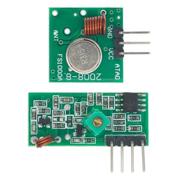 

D01 10 pair (20pcs)433Mhz RF transmitter and receiver link kit