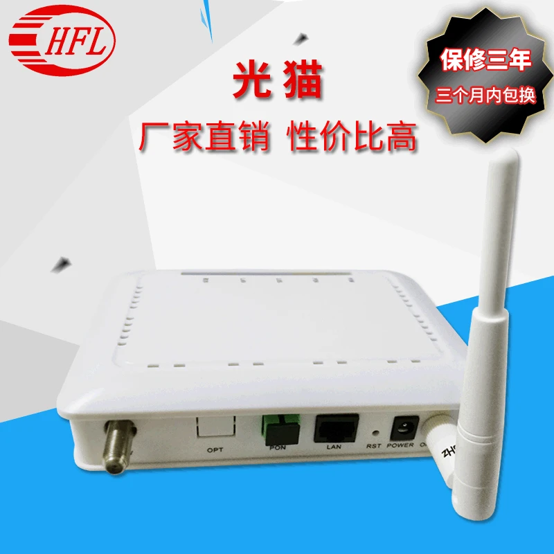 

GPON-ONU-1T-TV-WF APC_UPC Three-Way Wireless GPON Fiber Optic Module CATV Transmission Equipment