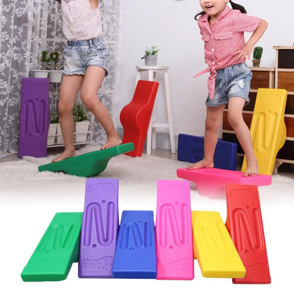 

Training Equipment Children's Track Balance Board Rock Seesaw Fitness Balance Toy for Early Education Kindergarten