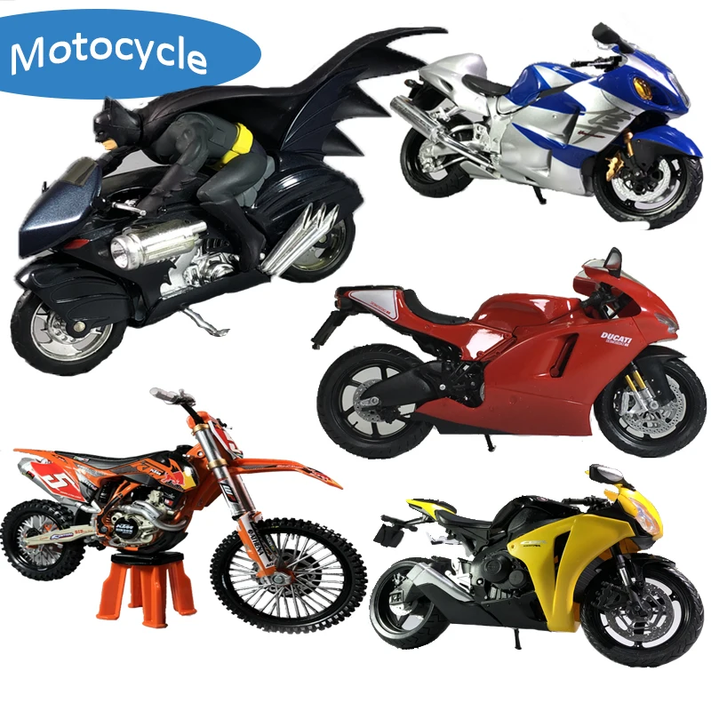 Оригинальная модель мотоцикла 1:12 Suzuki Honda Ktm Kawasaki Husaberg литая автомобиля из АБС