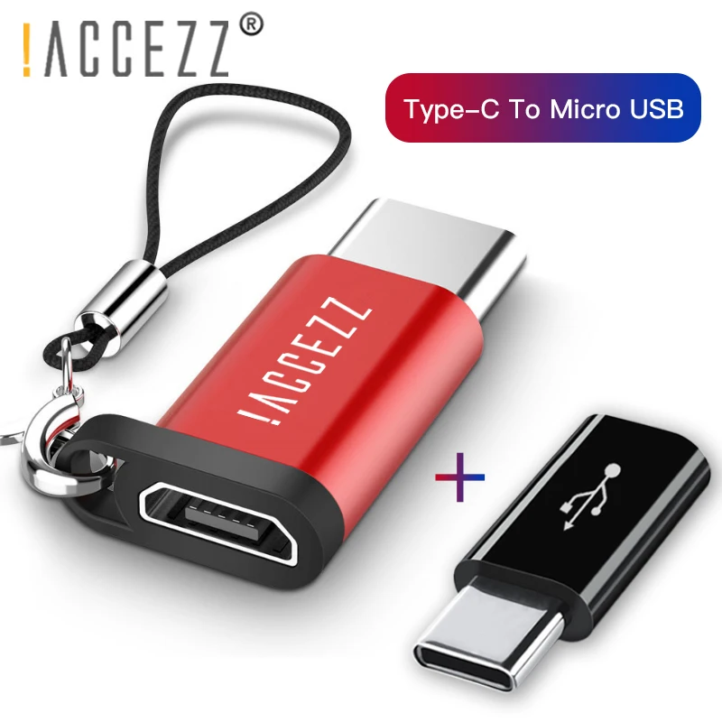 ! ACCEZZ 2 шт./лот адаптер типа C кабель Micro USB Для Huawei Samsung Xiaomi LG HTC Tablet быстрая зарядка