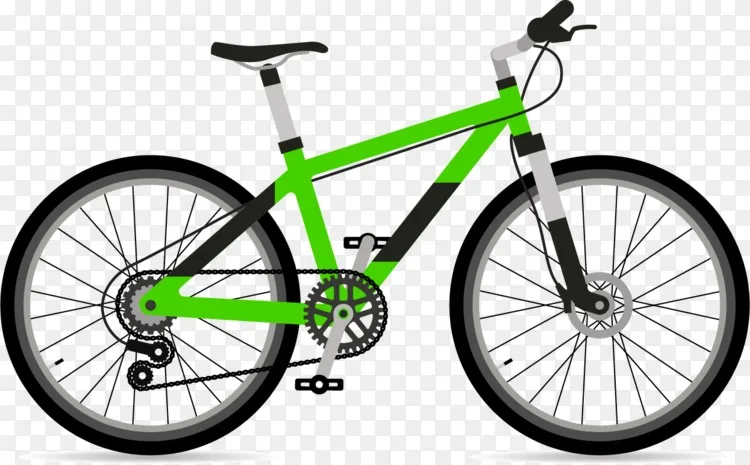 自行车悬挂山地车车架罗利自行车公司 绿色运动自行车轮胎png图片素材免费下载 图片编号3674 Png素材网