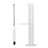 Hydrometer Tester Vintage measuring bottle Set Tools Alcoholmeter Alcohol Meter Wine Concentration Meter 0-50/0-100 hydrometer ► Photo 1/6