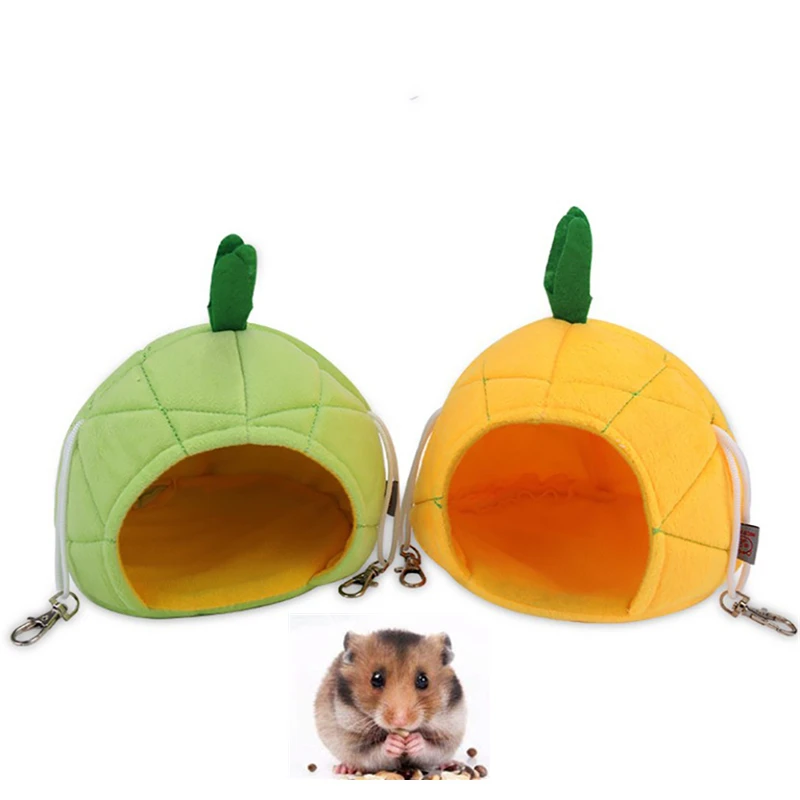 

Cage for Hamster Bed Creative Warm Small Animal Bed Cute Hamster Hanging Bed House Warm Hedgehog Guinea Pig Bed For Small Breed