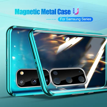 

for samsung s20 ultra case camera protection magnetic glass flip case for samsung galaxy s 20 ultra s20 plus s20plus phone cover