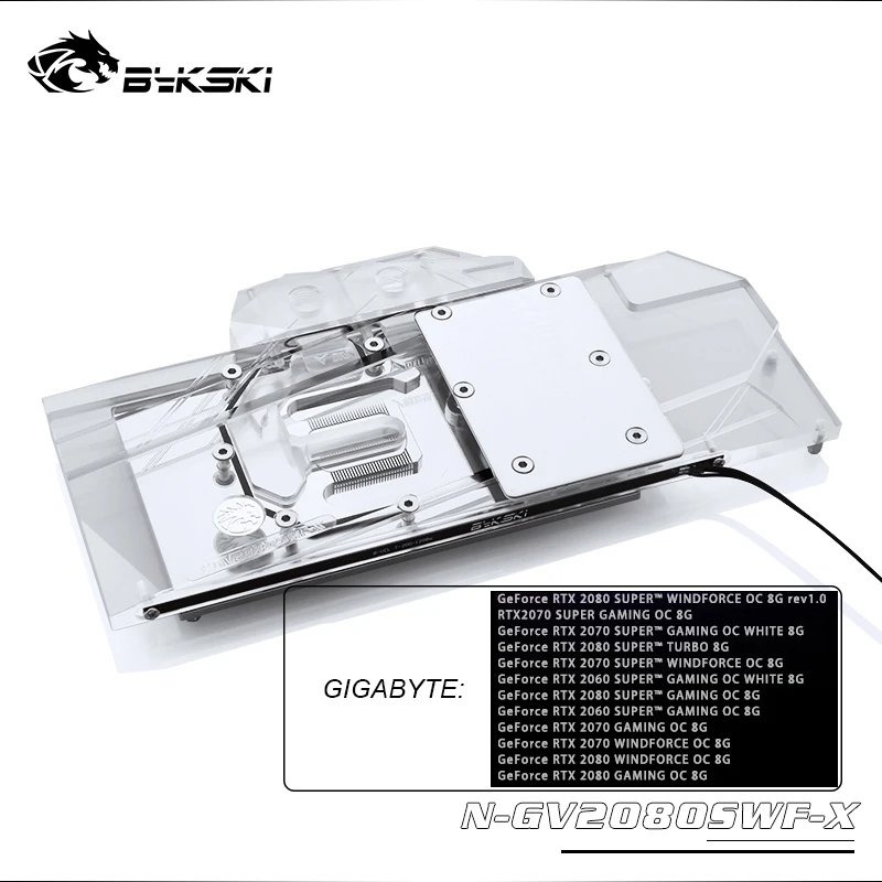 Best Price Bykski GPU Cooler for Gigabyte RTX 2070 RTX2080 WINDFORCE OC 8G RTX 2070 2060 Super Gaming GPU Block ,N-GV2080SWF-X Best Price Bykski GPU Cooler for Gigabyte RTX 2070 RTX2080 WINDFORCE OC 8G RTX 2070 2060 Super Gaming GPU Block ,N-GV2080SWF-X