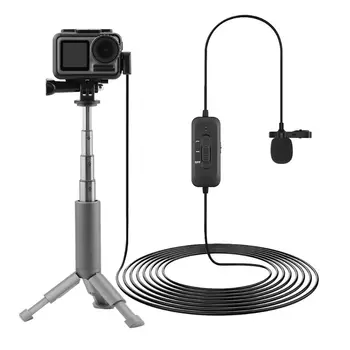 

3.5mm AUX Video Record Omnidirectional Microphone for Phone Mac Vlog Mic for DSLR Camera Camcorder Recorder