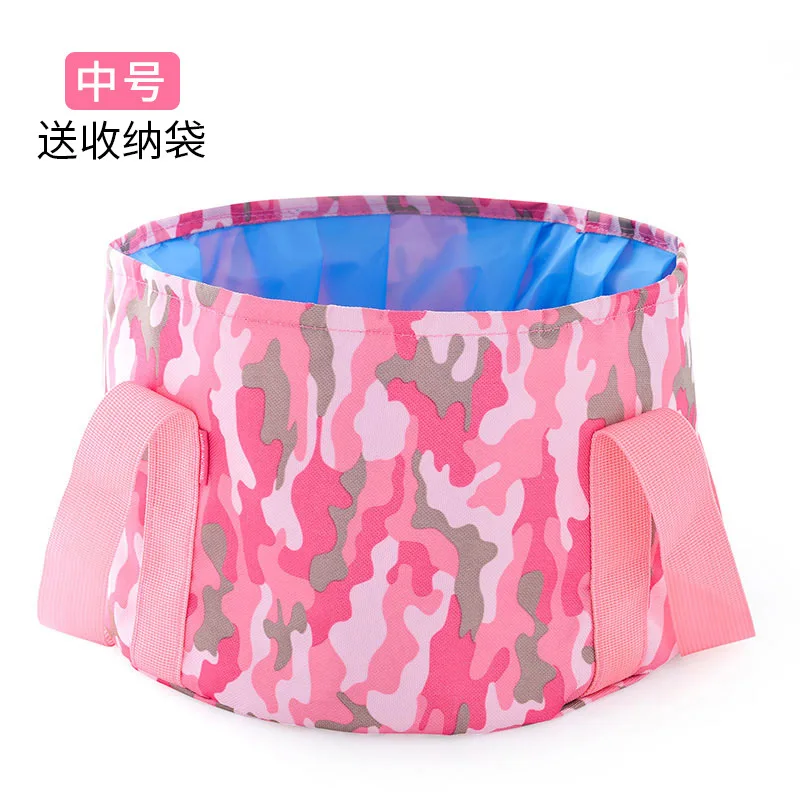 12/21/26L Portable foldable basin Large capacity outdoor home multifunction folding bucket foot bath home sauna foot tub travel - Цвет: 12L
