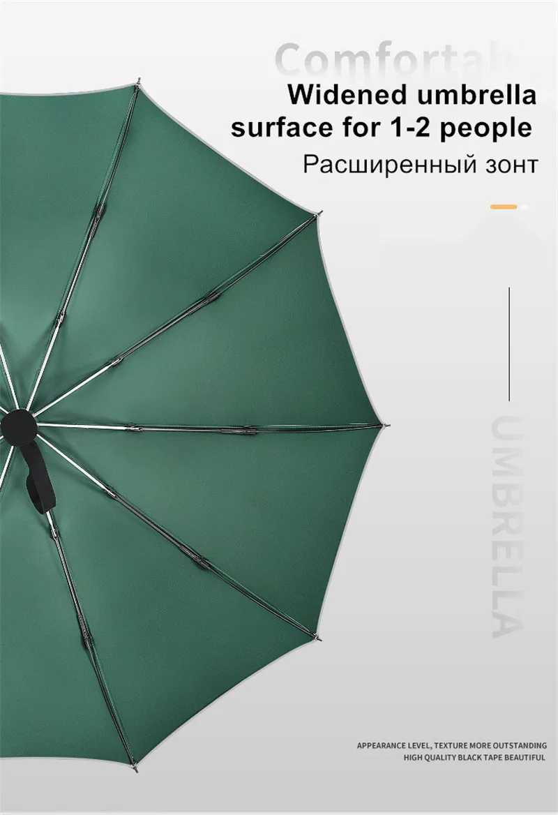 DMBRELLA титановое серебряное покрытие автоматический зонт для мужчин и женщин Защита от УФ 10 ребер Ветрозащитный Складной Компактный зонты для путешествий