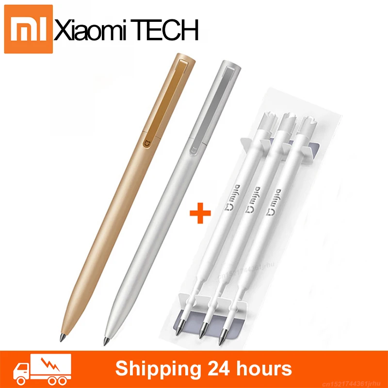 Классическая оригинальная металлическая ручка Xiaomi Mijia для подписи MI Pen 0 5 мм PREMC