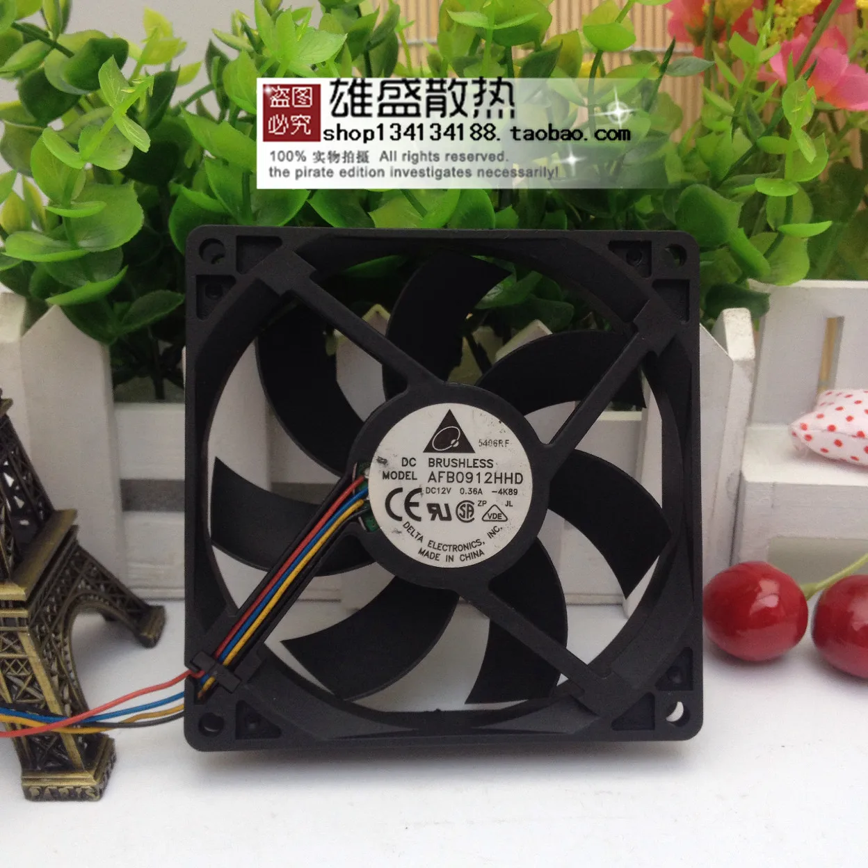Для Delta 90*90*20 9020 12V 0.36A AFB0912HHD четыре охлаждающих вентилятора 9 см | Компьютеры и офис