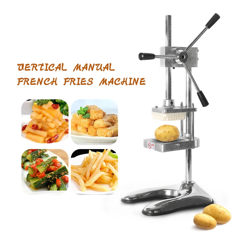  GZZT Manual Potato Slicer Machine Kitchen Tool French Fries Vegetable Cucumber Slicer Fries Cutting - 33008758845