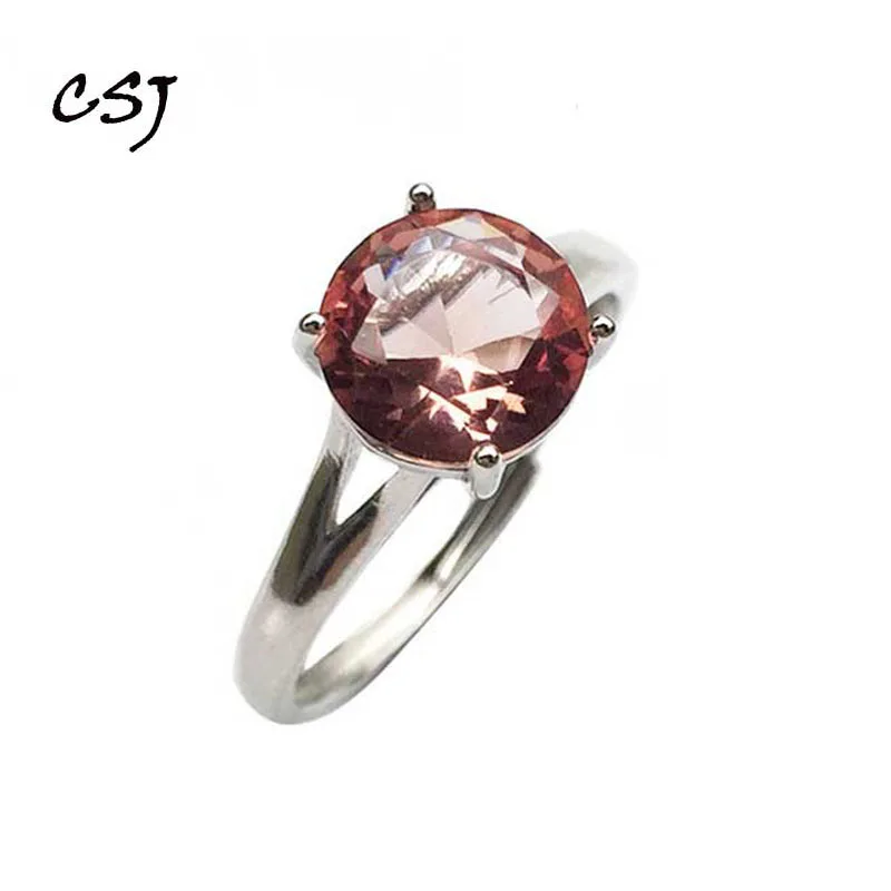 CSJ зултанит изменение цвета регулируемое кольцо серебро 925 пробы создано хорошее