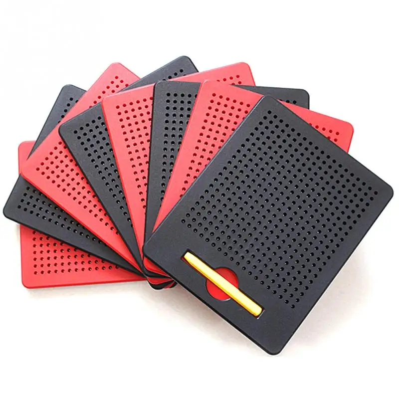

Magnetic Ball Sketch Pad Tablet Drawing Board with Magnetic Stylus Children Learning Educational Drawing Board Toys Kids Gifts
