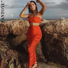 Fantoye/Новые прозрачные вечерние юбки из сетчатой ткани, Женская Сексуальная плиссированная облегающая длинная юбка, летняя тонкая женская юбка-карандаш, Клубная одежда миди