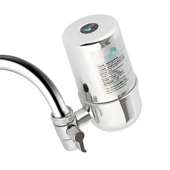 

Remove Water Contaminants Water Purifier Household Faucet Drinking Water Filter Stainless Steel Water Ionizer Kitchen Gadgets