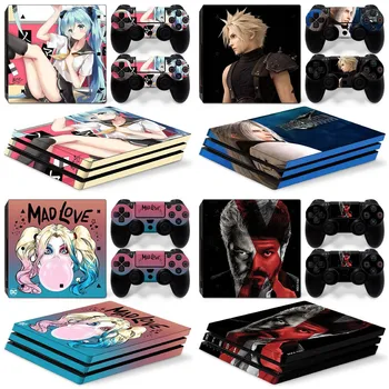 

Waterproof Decal Sticker Vinyl Controller Skin Sticker for PS4 Pro Console
