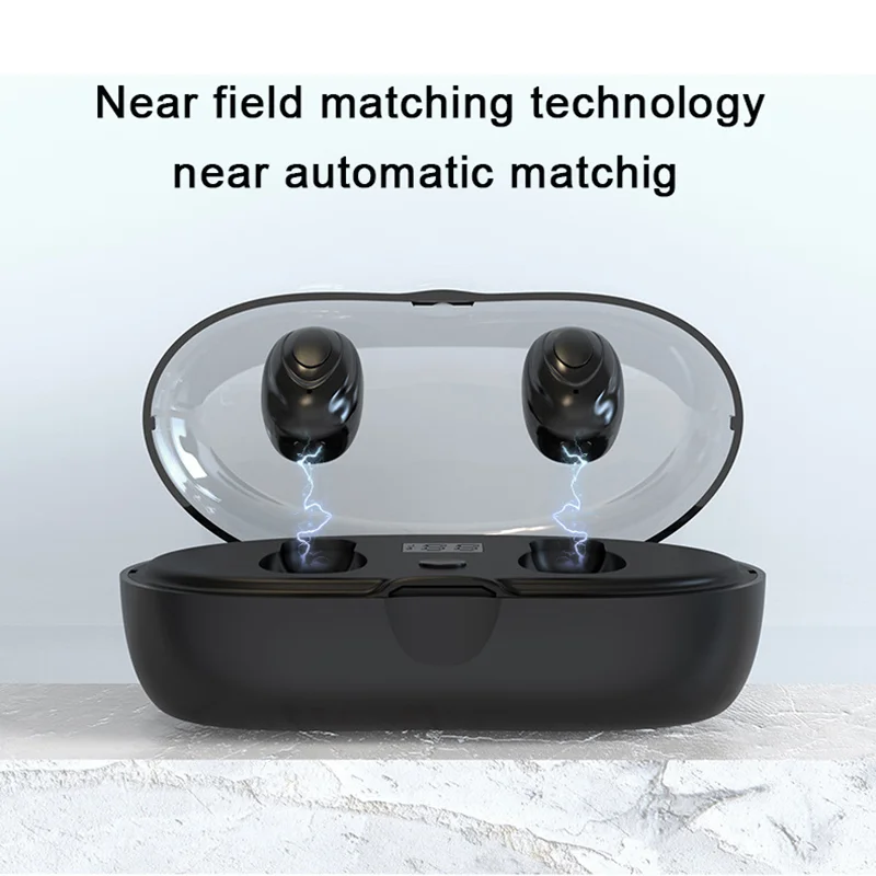 OGYA, беспроводные TWS 5,0, Bluetooth, стерео наушники, беспроводные наушники, наушники, 3300 мАч, светодиодный, умный, внешний аккумулятор, держатель для телефона W23