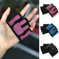 Four Finger Women Workout Gloves Fitness Gym Yoga Exercise Hand Palm Protector Exercise Sport Workout Glove for Men Wome 1