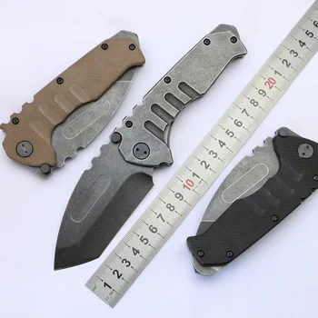

TIGEND Iron General MD06 folding knife 440 steel knife utility camping knife outdoor hunting EDC car broken window survival too
