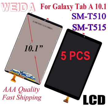 

5 PCS For 10.1" Samsung Galaxy Tab A 10.1(2019) WIFI T510 SM-T510 T510N T515 LCD Display Touch Screen Assembly Replacement