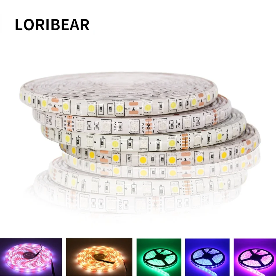 Светодиодная лента 12 В постоянного тока подсветка лампы Yeelight гирлянда Rgb-лента