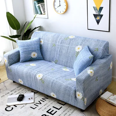 Стрейч диван Slipcover мебель протектор диван мягкий с эластичным дном противоскользящие пены дети, спандекс жаккардовая ткань - Цвет: Color 9
