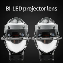 AUTOKI новые I8 Pro bi-led фары прожекторные линзы 80 Вт 5500 к светодиодные линзы фары светодиодные линзы модифицированные