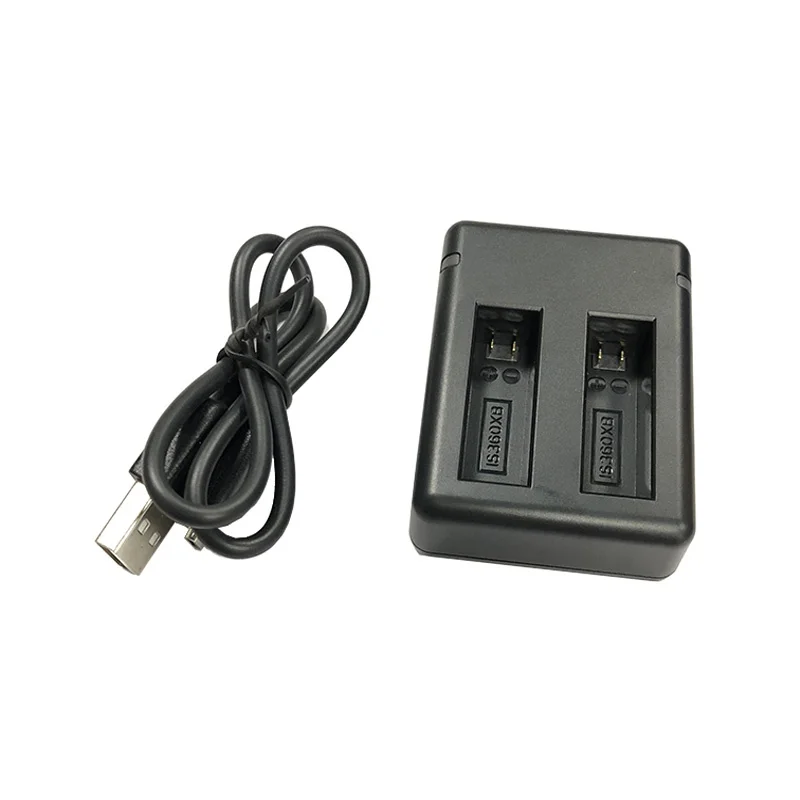 

Camera Battery Charger Dual Usb Support Micro Type-c Power Fast Charging Input Invisible Camera Accessories