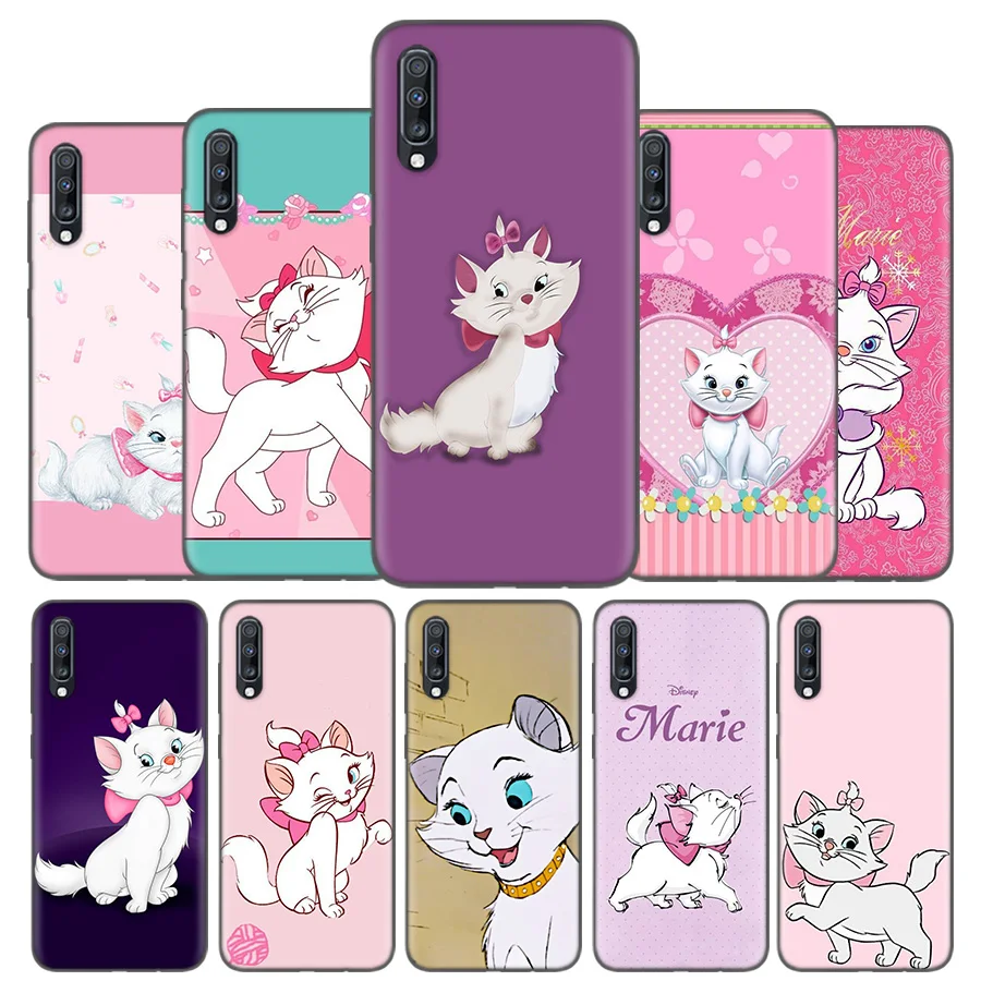 

AristoCats Marie Cat TPU Case Cover For Samsung Galaxy A50 A80 A70 A60 A40 A30 A20 A20e A10 A9 A8 A7 A6 Note 8 9 10 Plus 2018 5G