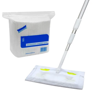 

Electrostatic Mop Cleaning Tool Disposable Mop Dust Collector Floor Wipe Mop Paper Flat Mop for Home Bedroom Office Living Room