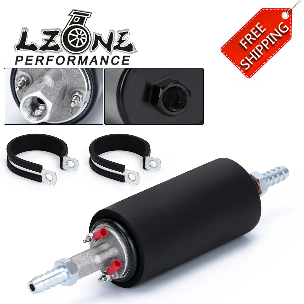 

FREE SHIPPING - New Universal High Flow & Pressure External Inline 255LPH Fuel Pump GSL392 JR-FPB005