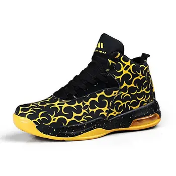 

Basketball Shoes Men High-top Sports Cushioning Jordan Basketball Athletic Mens Shoes couples Breathable fluorescence Sneakers