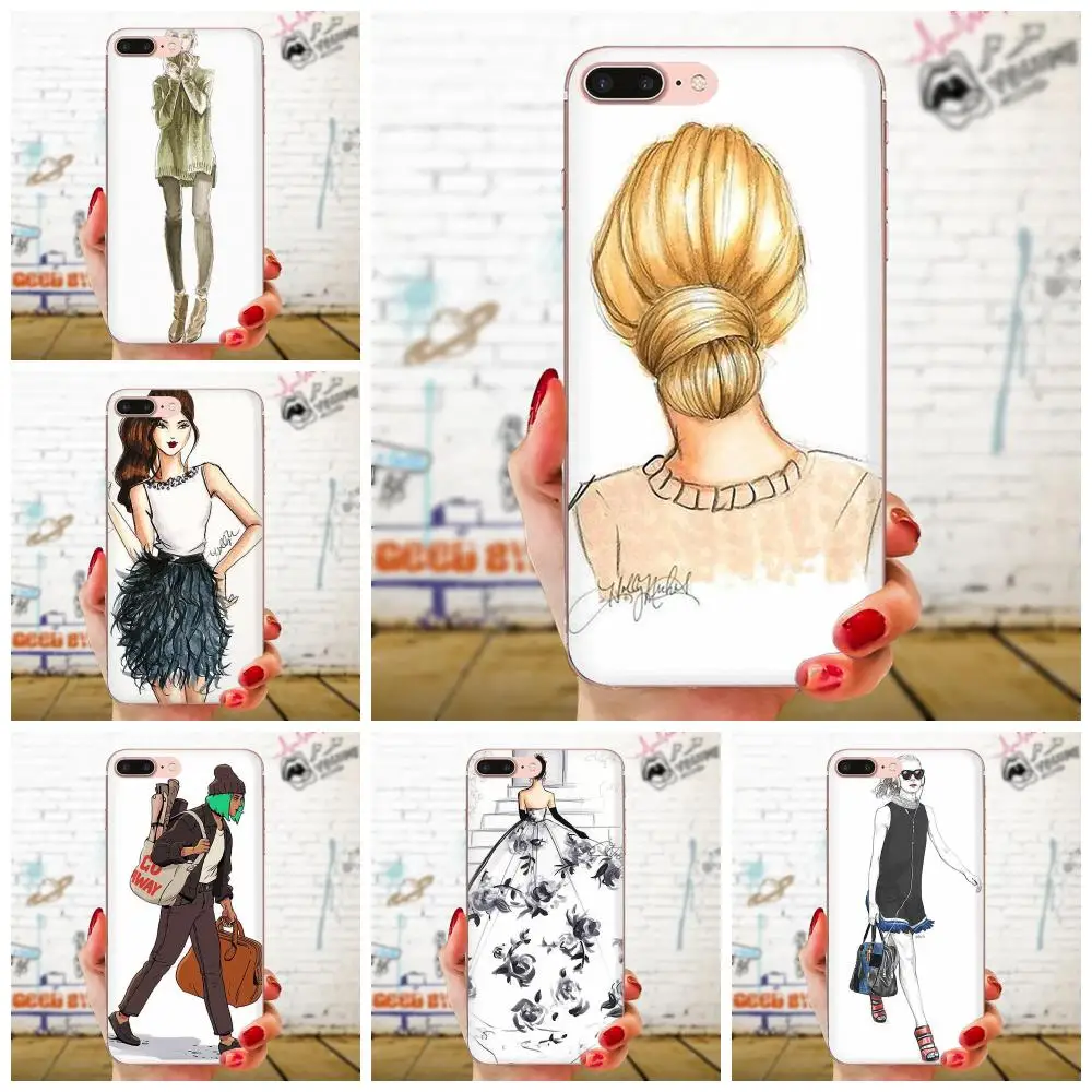 Trip Girl For Apple iPhone 4 4S 5 5C 5S SE SE2 6 6S 7 8 11 Plus Pro X XS Max XR TPU Capa Coque | Мобильные телефоны и