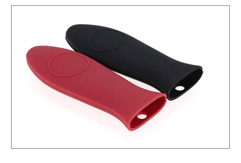 Silicone Panhandle Set Thick Hingle Insulation Sleeve Kitchen Heat Resistant Anti-slip Soft Handle Sleeve Currently Available Wh