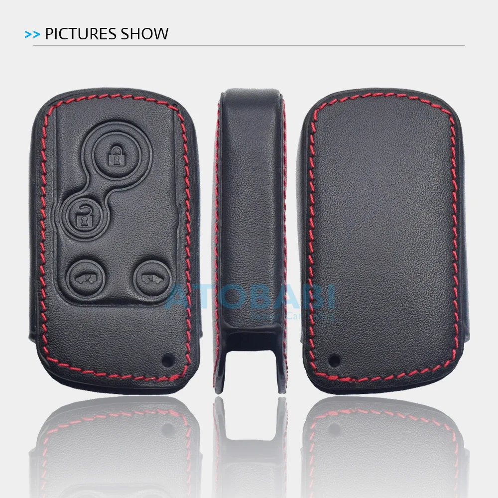 Leder-Autoschlüsselhülle für Honda Freed Spike Hybrid StepWGN Elysion Civic CR-V Accord Zest Life Fernbedienungs-Schlüsselanhänger Zubehör – Detail 4
