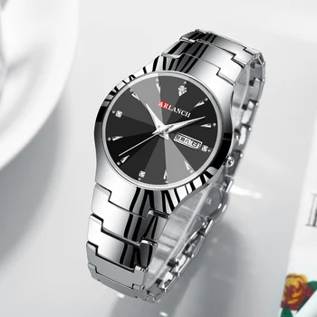 

Luxury Brand Watch Men Stainless Steel Business Mens Quartz Watch Clock Analog Display Date Week Wrist Watches Relogio Masculino