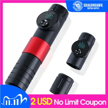 

Aion Dragonhawk Permanent Makeup Rotary Tattoo Machine Pen LED Display Machine for Tattoo Artist