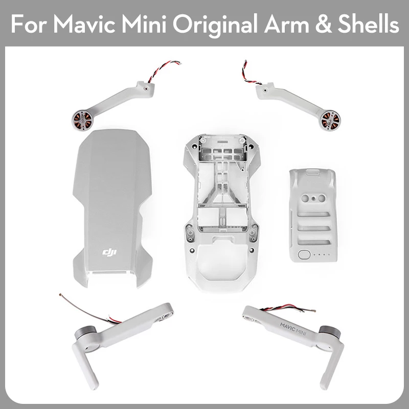 

Original Mavic Mini Arms Body Shell Middle Frame Bottom Shell Upper Cover Mavic Mini Replacement Repair Spare Parts for DJI