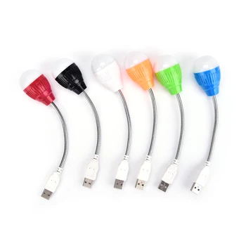

1Pcs USB LED Night Light Ultra Bright Mini Desk lamps Reading Bulb Book light for Notebook Computer Desktop PC laptop