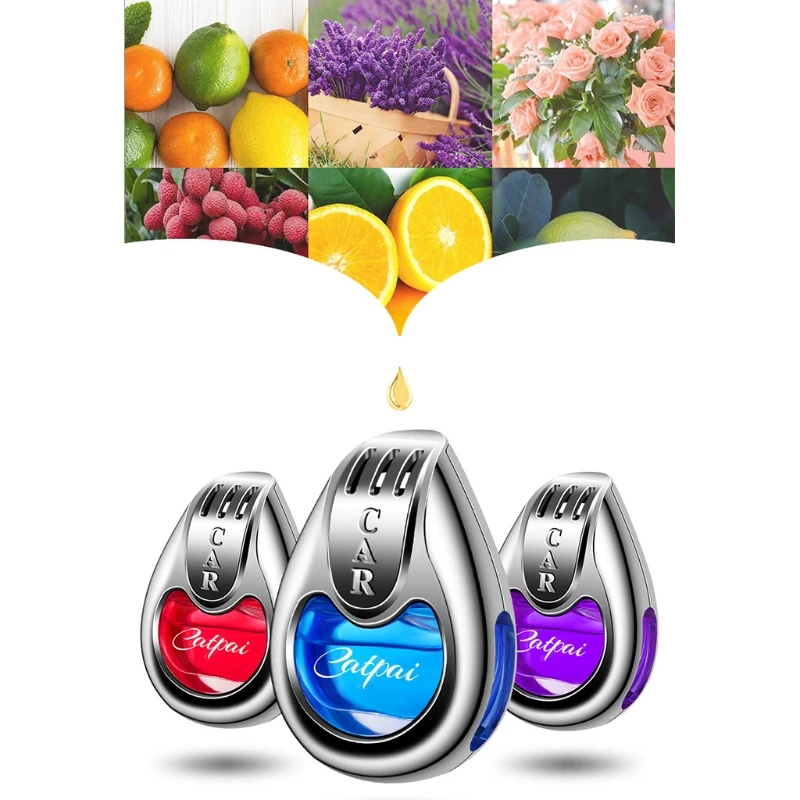 Car Air Aromatherapy Freshener Auto Perfume Diffuser Interior Fragrance Essential Oil Clip Decoration | Автомобили и мотоциклы